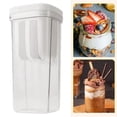 thumbnail image 4 of Greek Yogurt Strainer and Storage Jar | Fine-Mesh Yogurt Filter Cup | Airtight Container for Layered Breakfast Parfaits | Compact Kitchen Tool for Homemade Thick Yogurt and Cereal Meal Prep, 4 of 9