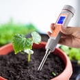 thumbnail image 2 of Riwcyla Soil Tester 3 in 1 Multifunction EC/ / Digital Soil Test Probe Meter with Backlight Screen Portable Soil Salinity Tester for Greenhouse Garden Farm Orchard, 2 of 6