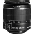 thumbnail image 1 of Lente Canon EF-S 18-55MM F/3.5-5.6 IS II, 1 of 4