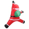 thumbnail image 1 of Inflables Navidad Papá, 8.2 Pies Inflables Disparo Navidad Santa Claus Con Luz LED Para Jardín Patio Al Aire Libre En Interiores, Decoración Vacaciones Navidad, 1 of 7