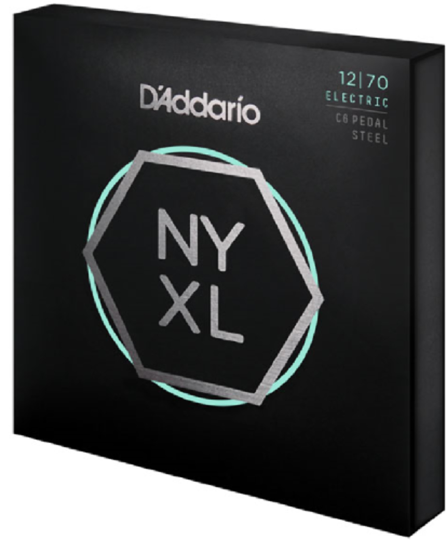 D'Addario NYXL1270PS, NYXL Nickel Wound Electric Guitar Strings, Pedal Steel, Custom Medium, 12-70