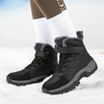 thumbnail image 6 of YOURDIARY Womens Snow Boots Waterproof Warm Fur Lined Winter Hiking Boot Non-slip Outdoor High-Top Shoes, 6 of 9