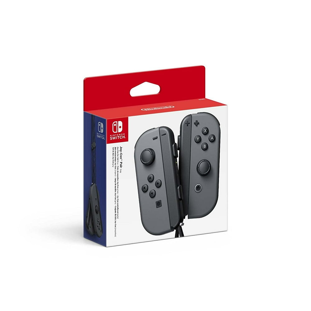 Nintendo Switch - Joy-Con (L/R) - Gray - Walmart.com - Walmart.com