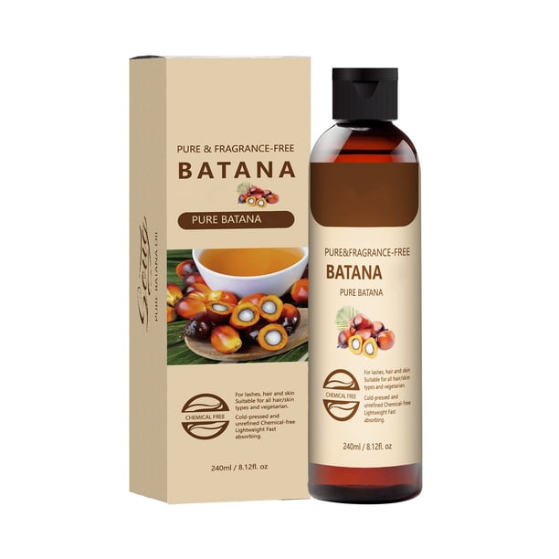 Suero de abejas Batana para el crecimiento del cabello, promueve el crecimiento del cabello, haciendo que el cabello, las pestañas y las cejas sean más gruesas y tupidas. Hidratante para la piel de 24