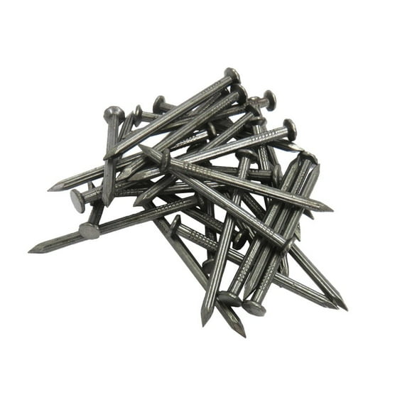 500 Pack 1" Fluted Concrete Nails