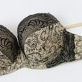 thumbnail image 4 of GHSDFBB Women's Comfortable Push Up Embroidery Lace Bra and Panty Set Plus Size, 4 of 7