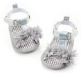 thumbnail image 2 of Ierhent Baby Jelly Sandals Girls And Toddler Girls Flat Sandals Gray,13, 2 of 8