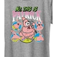 thumbnail image 3 of Spongebob Squarepants - No This Is Patrick - Women's Short Sleeve Graphic T-Shirt, 3 of 6