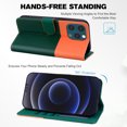 thumbnail image 3 of Compatible with iPhone 13 Pro Max Cute Animals Pattern Wallet Case with Card Slots Flip Cover, 3 of 5