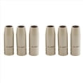 thumbnail image 1 of 6 Piezas 15Ak Boquilla Protección de Revestimiento Boquilla Gas para Soplete Punta Soplete de Soldadura de Escoria Antiadherente 15AK Boquilla Soplete de Soldadura Estilo Europeo, 1 of 6