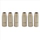 thumbnail image 1 of 6 Piezas 15Ak Boquilla Protección de Revestimiento Boquilla Gas para Soplete Punta Soplete de Soldadura de Escoria Antiadherente 15AK Boquilla Soplete de Soldadura Estilo Europeo, 1 of 6