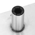 thumbnail image 2 of YAHHU 4 x 8 in 3/4 in Boat Seating Pedestal Base Stainless Steel Boat Seating Post Base Non Threaded, 2 of 9