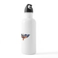 thumbnail image 3 of CafePress - Retro Eagle And USA Flag Stainless Water Bottle 1. - Stainless Steel Water Bottle, Sports Bottle, 1.0L, 3 of 5