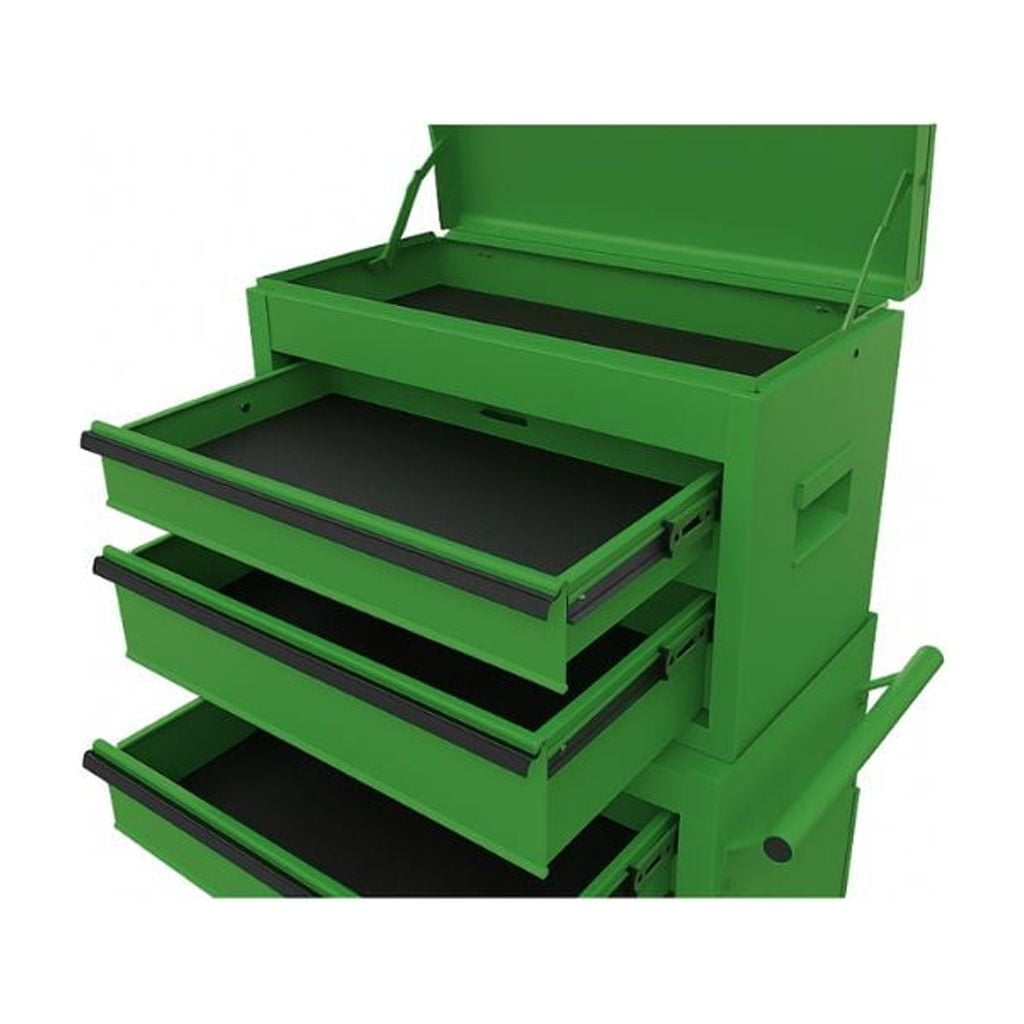 Hyper Tough 20-Inch Heavy Duty Steel Tool Chest, 300 lbs Capacity, Green