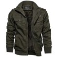 thumbnail image 4 of Winter Jacket High Quality Men's Multi Pocket Jacket Men's Winter Coat, 4 of 5