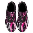 thumbnail image 2 of BreaStCancer Awareness Shoes Sneakers for Women Men Black Size 6, 2 of 7