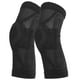 thumbnail image 4 of 2 piezas transpirable deporte rótula anticolisión rótula protector pierna manga equipo protector negro M, 4 of 14