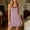 Purple, variant on NominalSnug Nightgowns for Women Built in Bra Sleeveless Pajamas Dress V Neck Soft Sleepshirts Comfy Nightshirts
