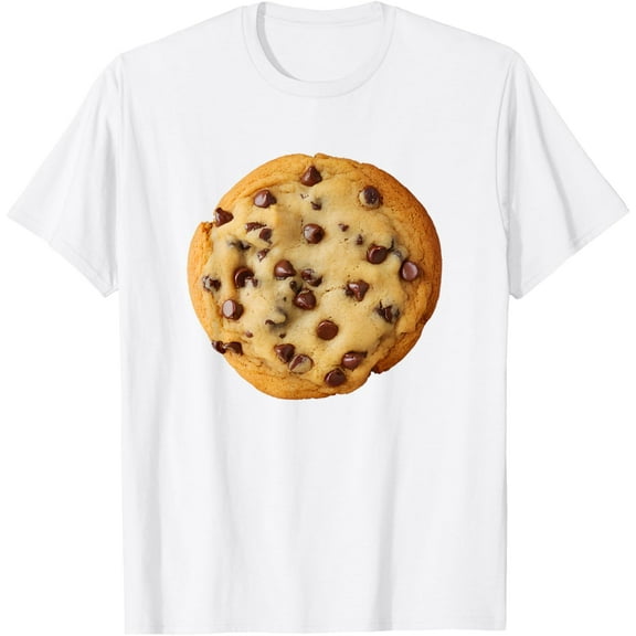 Chocolate Chip Cookie shirt for Boys Girls T-ShirtMen's and women's pure cotton short-sleeved shirts
