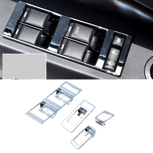 2011-2017 for Jeep Patriot Inner Accessories Window Switch Regulator Cover Trim 4pcs