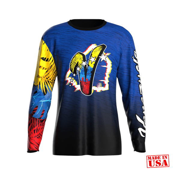 Fullprint Franela Camiseta Tshirt Buzo Sweater Venezuela con motivos florales