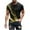 Yellow, variant on Njagoc3 Mens Ombre Sports Print Short - Sleeve T - Shirt, Regular Fit, Moisture - Wicking Fabric, Summer Fitness & Running, Performance Top