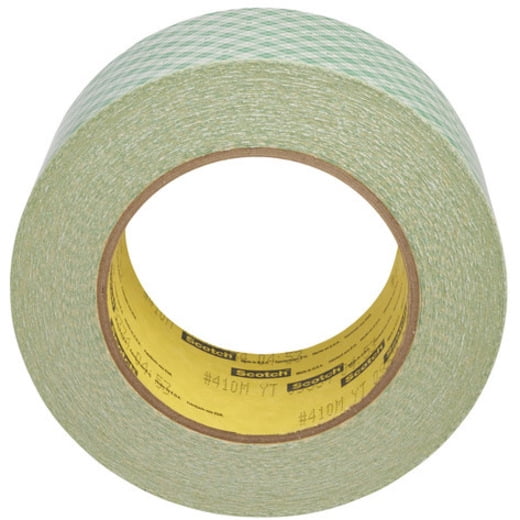 Scotch, MMM410M2X36, Double-Coated Paper Tape, 1 / Roll, Natural