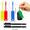 Bright Colors-4 1/2 x 3/4 Inch-2000, variant on Bright Colors 4 1/2 x 3/4 Inch 2000 Self Locking Arrow Key Tags