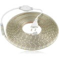 thumbnail image 1 of Bande LED, Bande LED Étanche, Bande LED Lumineuse 220v, Bande LED Étanche IP65 5050, Blanc Chaud (5m), 1 of 5
