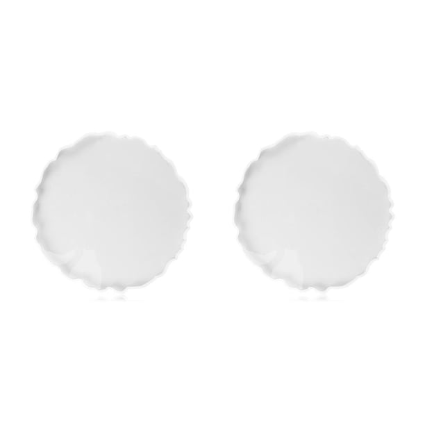 Yuarrent Bandeja de almacenamiento Molde DIY Artesanía Silicona Molde Resina Moldes flexibles Regalos para el hogar Accesorio para yeso Arcilla Type2 NO2 Yuarrent CBP182202