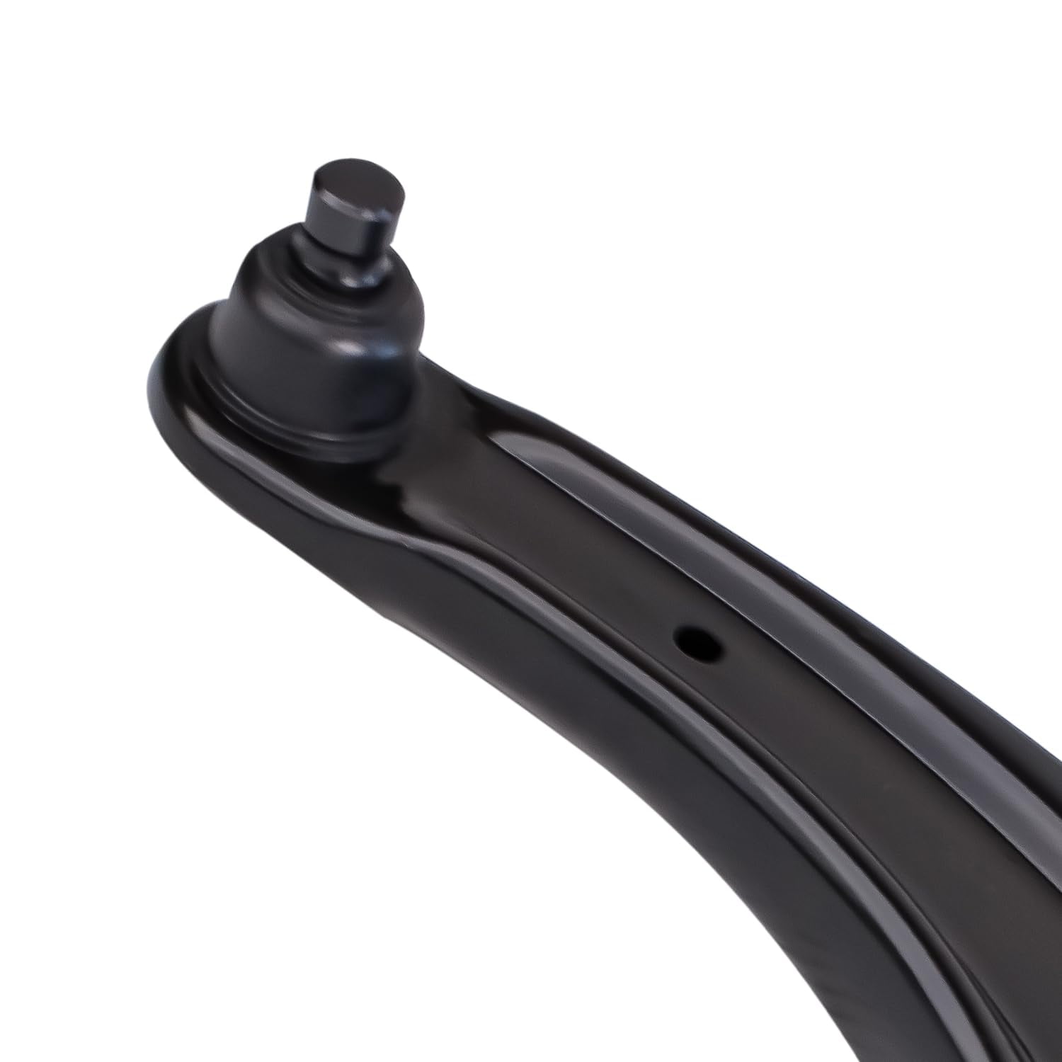 Detroit Axle - Front Left Lower Control Arm w/Ball Joint for Dodge Caliber 07-12 Jeep Compass Patriot 2007-2017, Lower Driver Control Arm w/Ball Joint Assembly Replacement