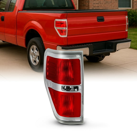 AKKON - For 2009-2014 Ford F-150 F150 Styleside Pickup Truck Tail Light Brake Lamp Driver left side Replacement