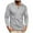 Gray, variant on Iugvhana Long Sleeve 1/4 Zipper Polo Golf Shirts for Men Casual Pullover Lapel Collar Shirt Top Athletic Blouses Black L