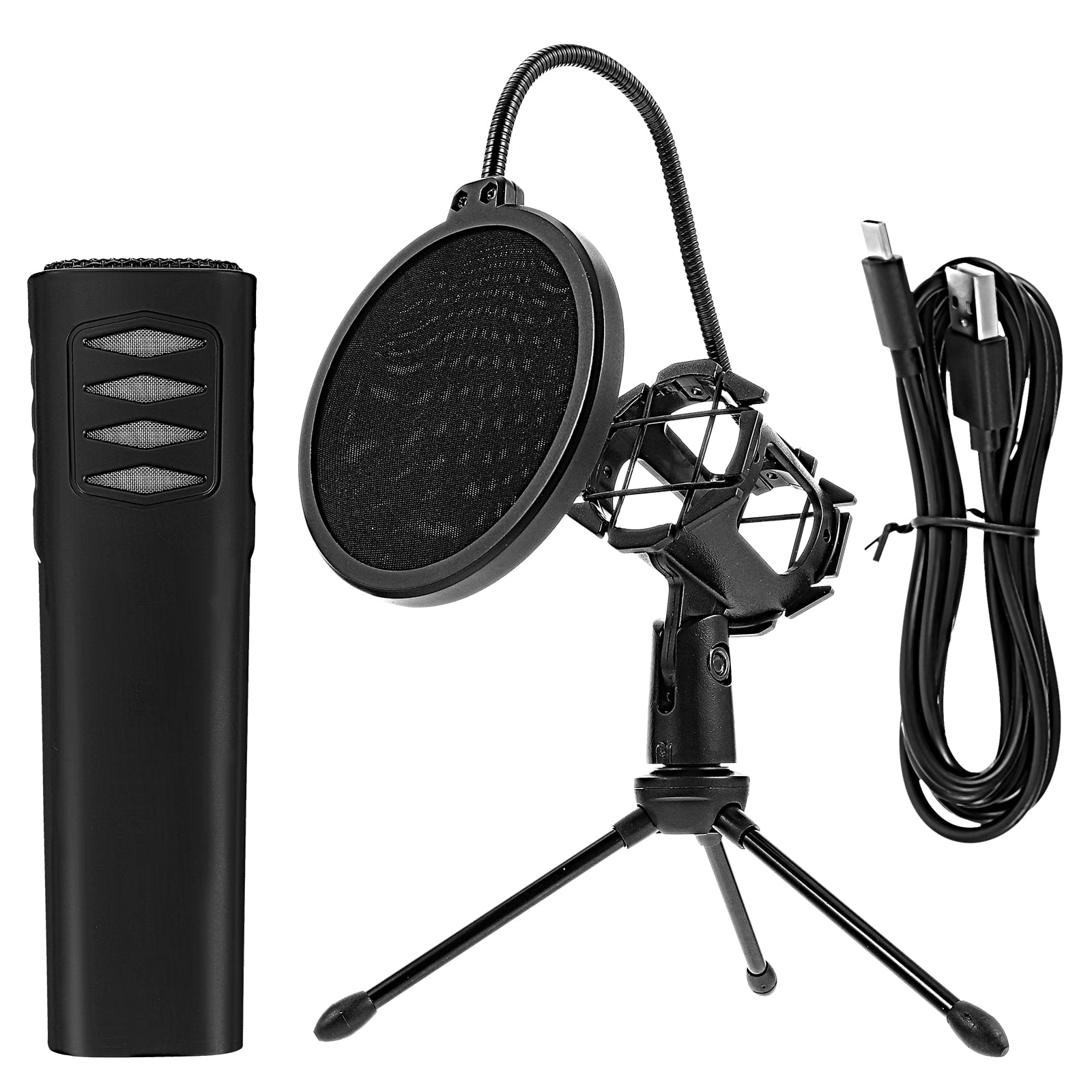 trumpet priority Baby 1 Set Computer Notebook Desktop Microphone Karaoke Microphone With Stand  Rack - Walmart.com