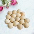 thumbnail image 5 of EHJRE 100 Pieces Round Wooden Beads Chains Handicrafts Wooden Balls Spacer Beads for 10mm, 5 of 7