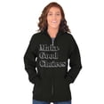 thumbnail image 4 of Make Good Choices Motivational Gym Unisex Fleece Graphic Zip Up Hoodie Brisco Brands 2X, 4 of 5