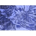 thumbnail image 1 of Ahgly Company Indoor Rectangle Oriental Blue Industrial Area Rugs, 2' x 4', 1 of 4