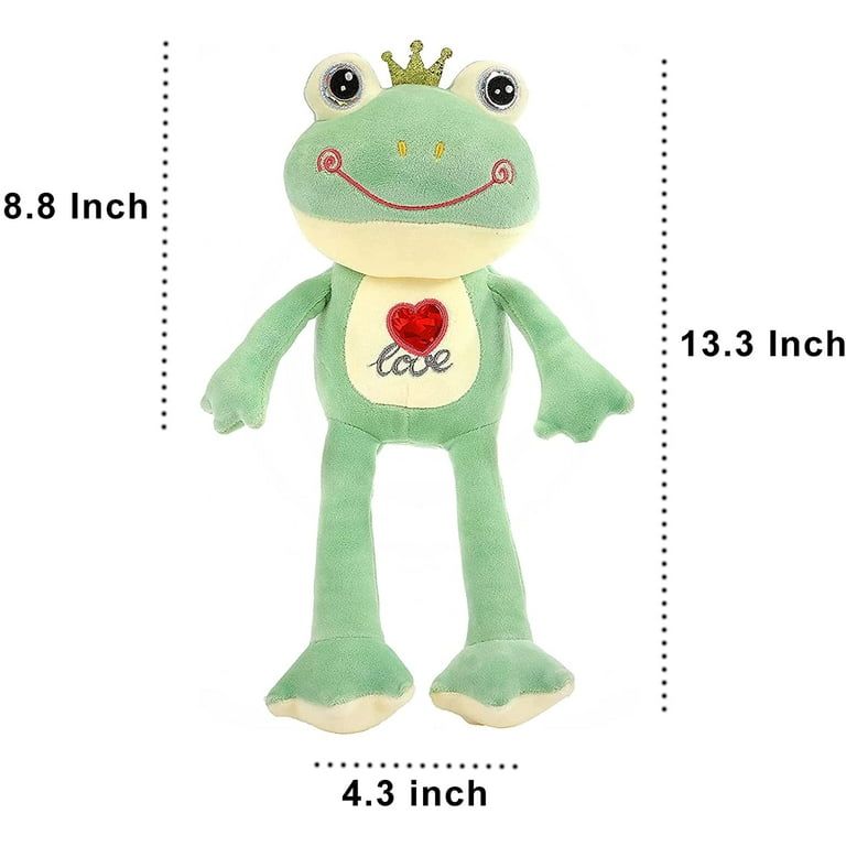 Super Soft Frog Stuffed Animal, Cute Frog Plush Toy, Long-Leg Plush Frog  Doll, Adorable Stuffed Frog Plushies Gift for Kids Children Baby Girls  Boys