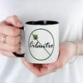 thumbnail image 3 of CafePress - I Hate Cilantro Pic Mugs - 11 oz Ceramic Mug - Novelty Coffee Tea Cup, 3 of 3