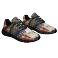 thumbnail image 6 of American Eagle Shoes Patriotic Print Sneakers Lightweight Comfortable Running Shoes for Men Women Black Size 8, 6 of 7