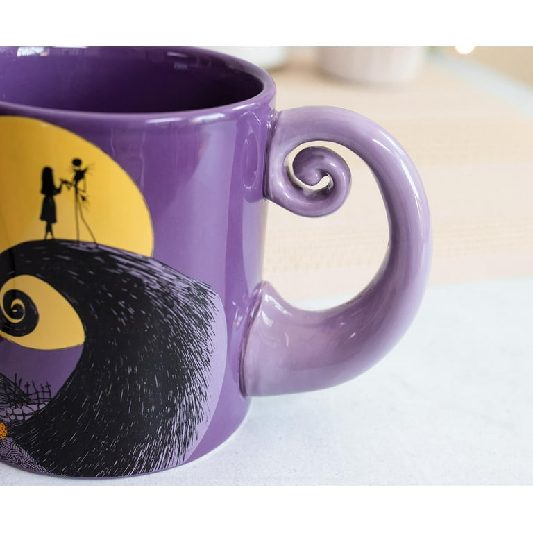 Disney Nightmare Before Christmas Jack & Sally Skellington Tea Drinking Ceramic  Mug, 20 Ounces - Walmart.com