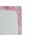 thumbnail image 3 of Ambesonne East Fitted Sheet, Paisley Leaves, Queen Size, Pink and White, 3 of 3