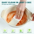 thumbnail image 4 of 10-Piece Nonstick Baking Pans Set, Cream, 4 of 7