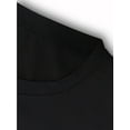 thumbnail image 4 of M Letter & Crown Graphic Print T-shirt, Short Sleeve Crew Neck Casual Top For Summer & Spring, Women's Clothing, 4 of 7