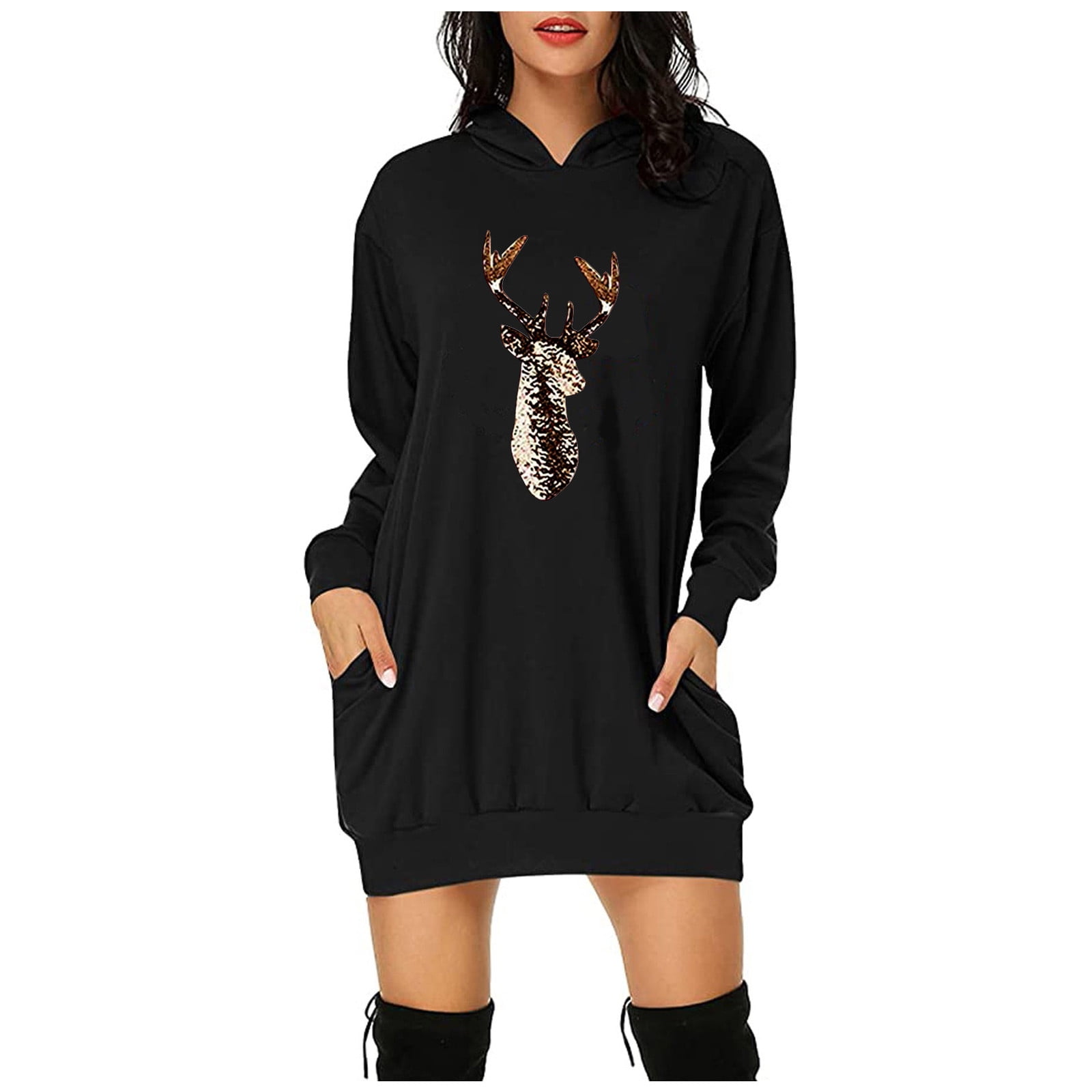 hooded dress uk
