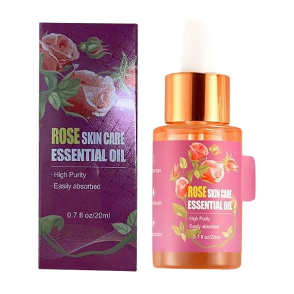 Rose Essential Oil, Face Rose Oil, Moisturizer Rose Oil, Anti Ageing & Anti Wrinkle Serum, Rose Oil for Face, Skin Care