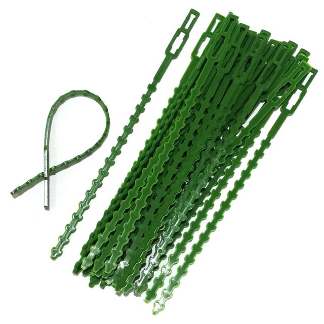 Herramienta de jardinería Corbata de jardín, 17 cm, reutilizable (30 piezas) ER