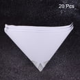 thumbnail image 2 of Uxcell 20Pcs 150um 190mmx100mm Cone Paint Screen Funnel Nylon Mesh Paper Paint Strainer, 2 of 6