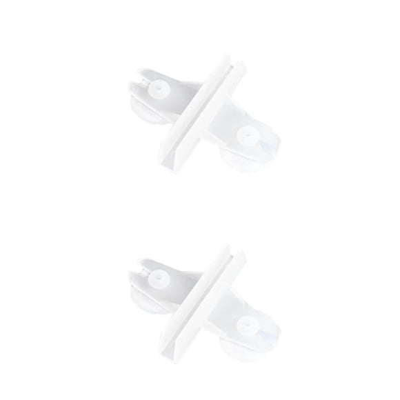 Billuyoard Tableros de aislamiento de rejilla de grava, separador de acuario de agua dulce y salada para restaurante, separador de separación, Blanco Acortar 2piezas