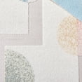 thumbnail image 5 of SAFAVIEH Sarasota Toria Geometric Indoor/Outdoor Area Rug, Grey/Pink, 6'7" x 6'7" Round, 5 of 6